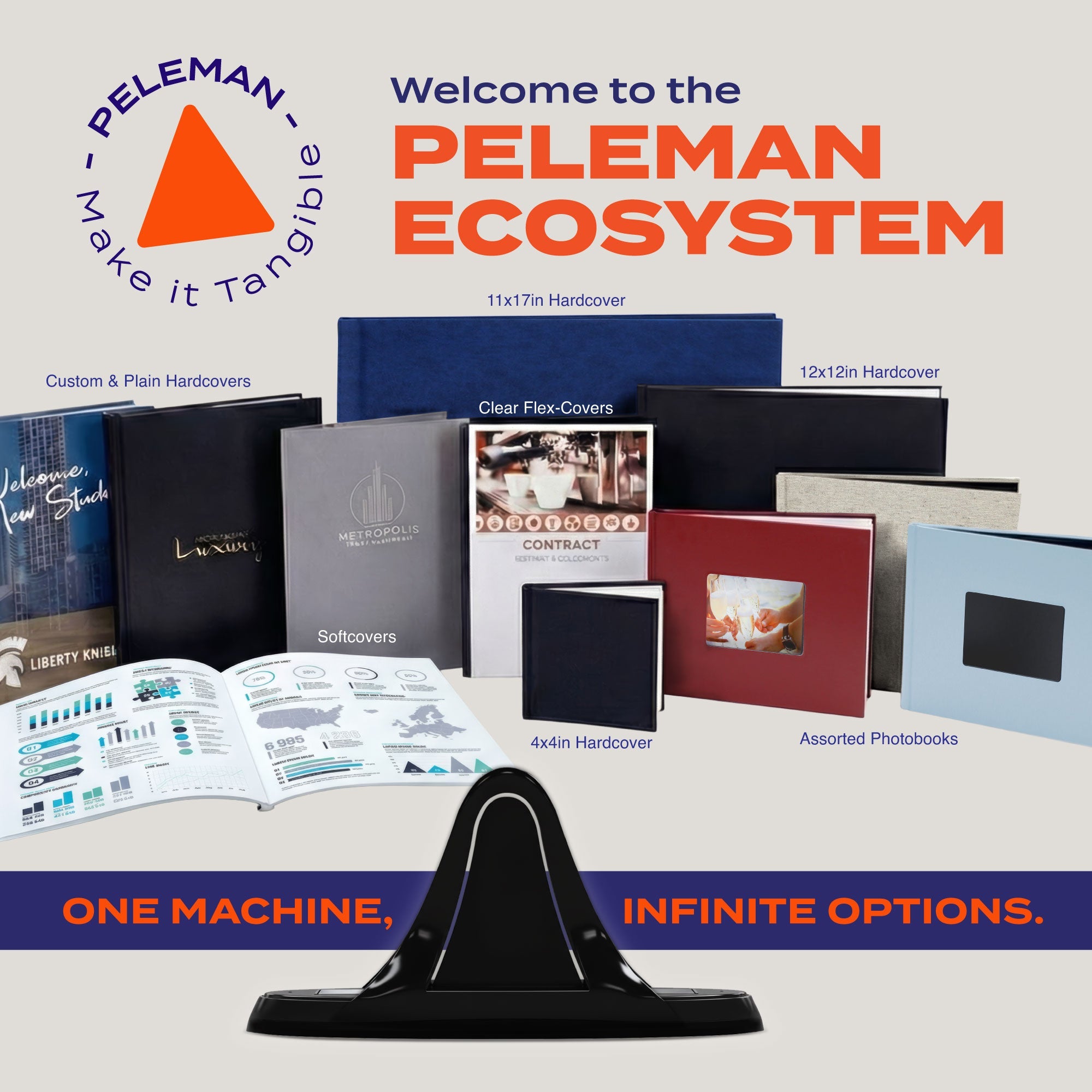 Thermal Binding Machine Unibind 60 Deluxe Black - Peleman Industries Inc. - Binding Machine - 