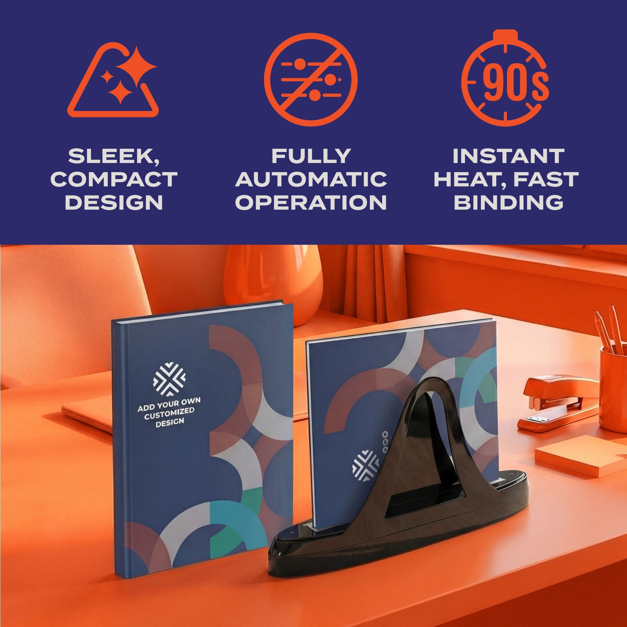 Thermal Binding Machine Unibind 60 Deluxe Black - Peleman Industries Inc. - Binding Machine - 