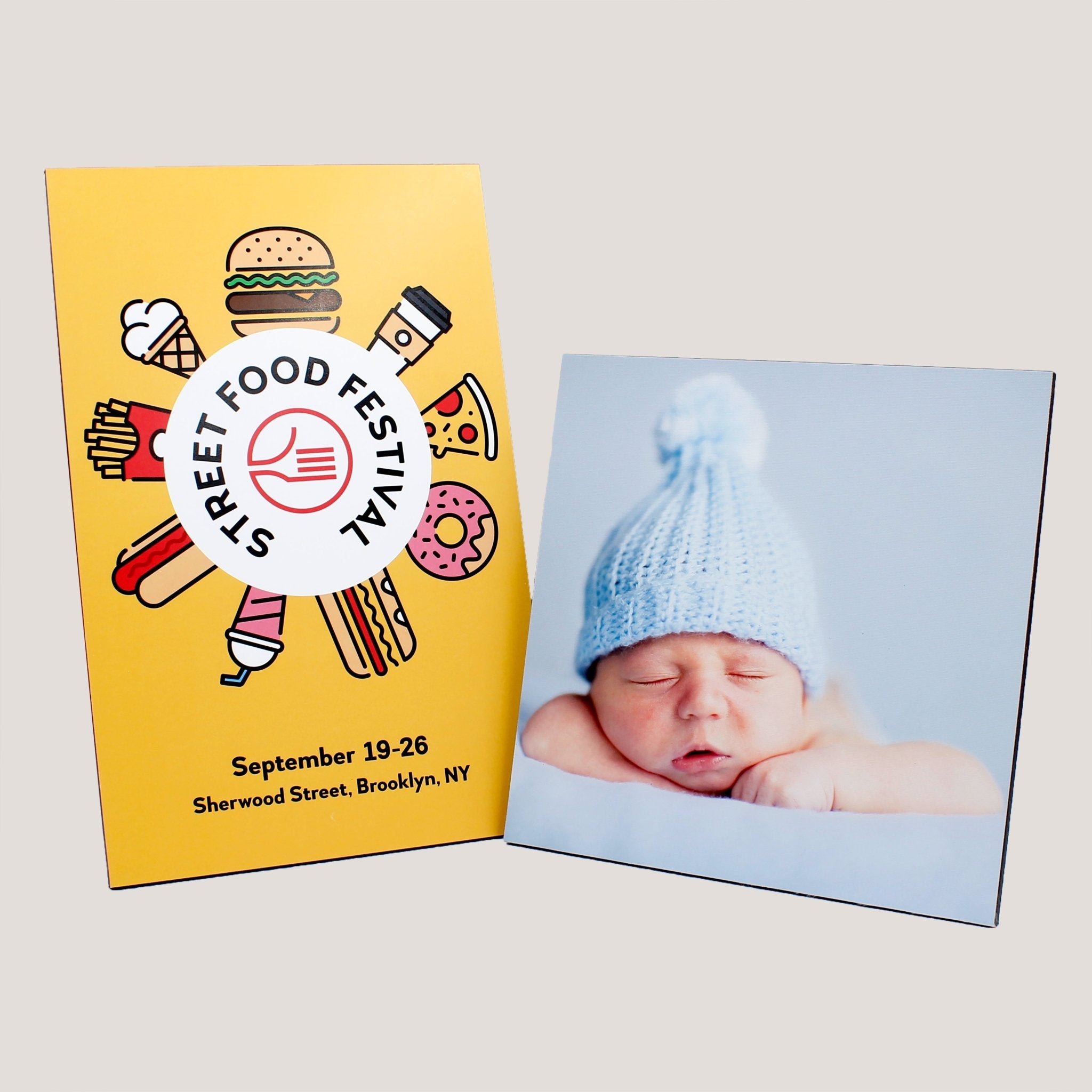 Thin Black Wood Resin Panels - Peleman Industries Inc. - 5x7 in - 