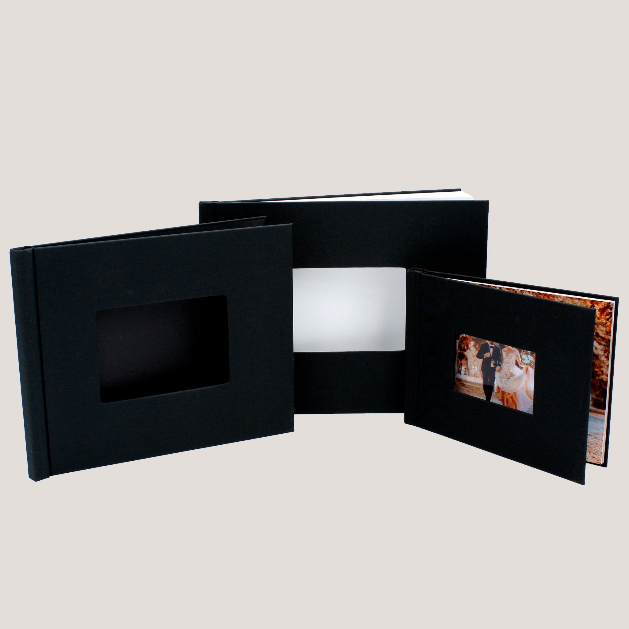 Wrapped Window Clamp Binding Photobooks - Peleman Industries Inc. - 6x8 inch - 